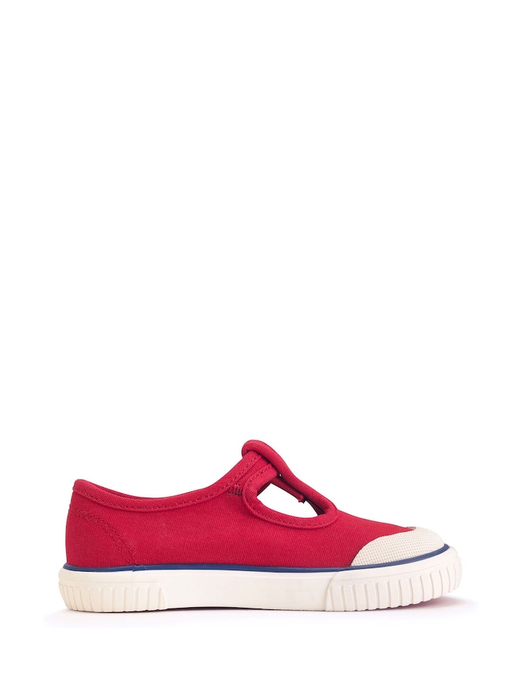 Start-Rite Anchor Washable Canvas T Bar Shoes - Image 2 of 6
