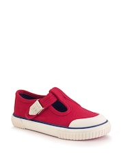 Start-Rite Anchor Washable Canvas T Bar Shoes - Image 3 of 6