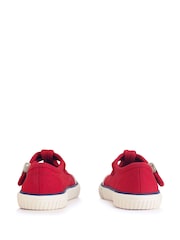 Start-Rite Anchor Washable Canvas T Bar Shoes - Image 4 of 6