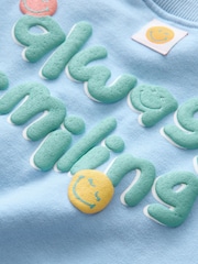 Blue SmileyWorld Sweatshirt (3mths-7yrs) - Image 10 of 10