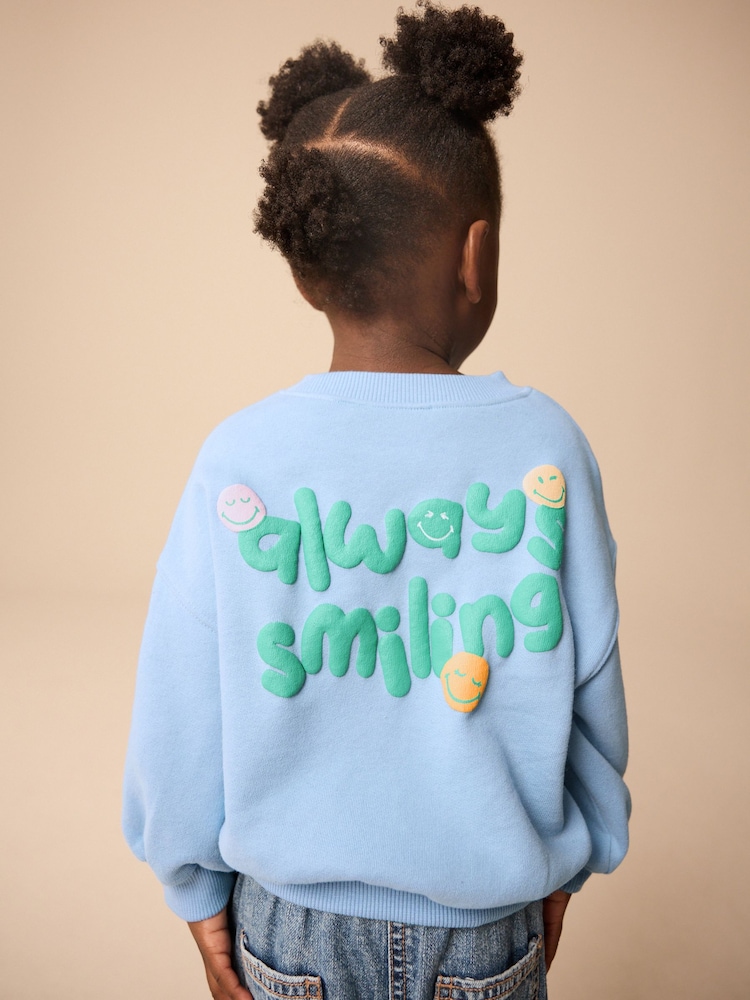 Blue SmileyWorld Sweatshirt (3mths-7yrs) - Image 2 of 10
