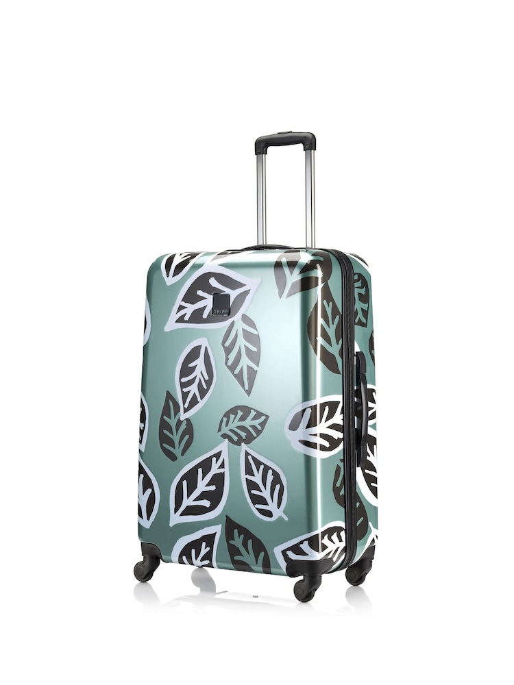 Tripp Green Bold Leaf Hard Large Bag - Image 2 of 4