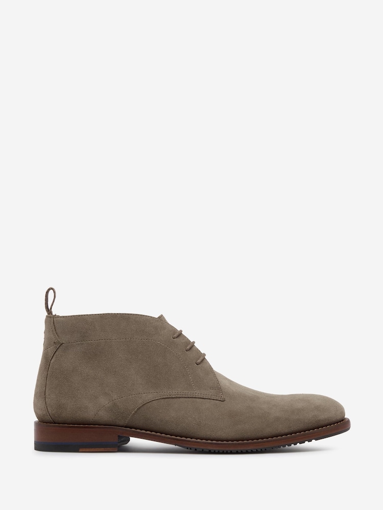 Oliver Sweeney Grey Suede Chukka Boots - Image 1 of 5