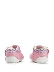 Start Rite Baby Pink Little Paws Nubuck/Leather Bunny T-Bar Shoes - Image 4 of 6