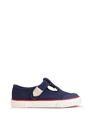 Start-Rite Anchor Washable Canvas T Bar Shoes - Image 1 of 6