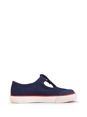 Start-Rite Anchor Washable Canvas T Bar Shoes - Image 2 of 6