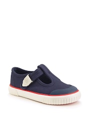 Start-Rite Anchor Washable Canvas T Bar Shoes - Image 3 of 6