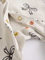 Grey Baby 100% Cotton Sleepsuits 3 Pack (0mths-2yrs) - Image 11 of 12