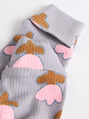 Cream Two Way Zip Baby Footless 100% Cotton Sleepsuits 3 Pack (0mths-3yrs) - Image 10 of 11