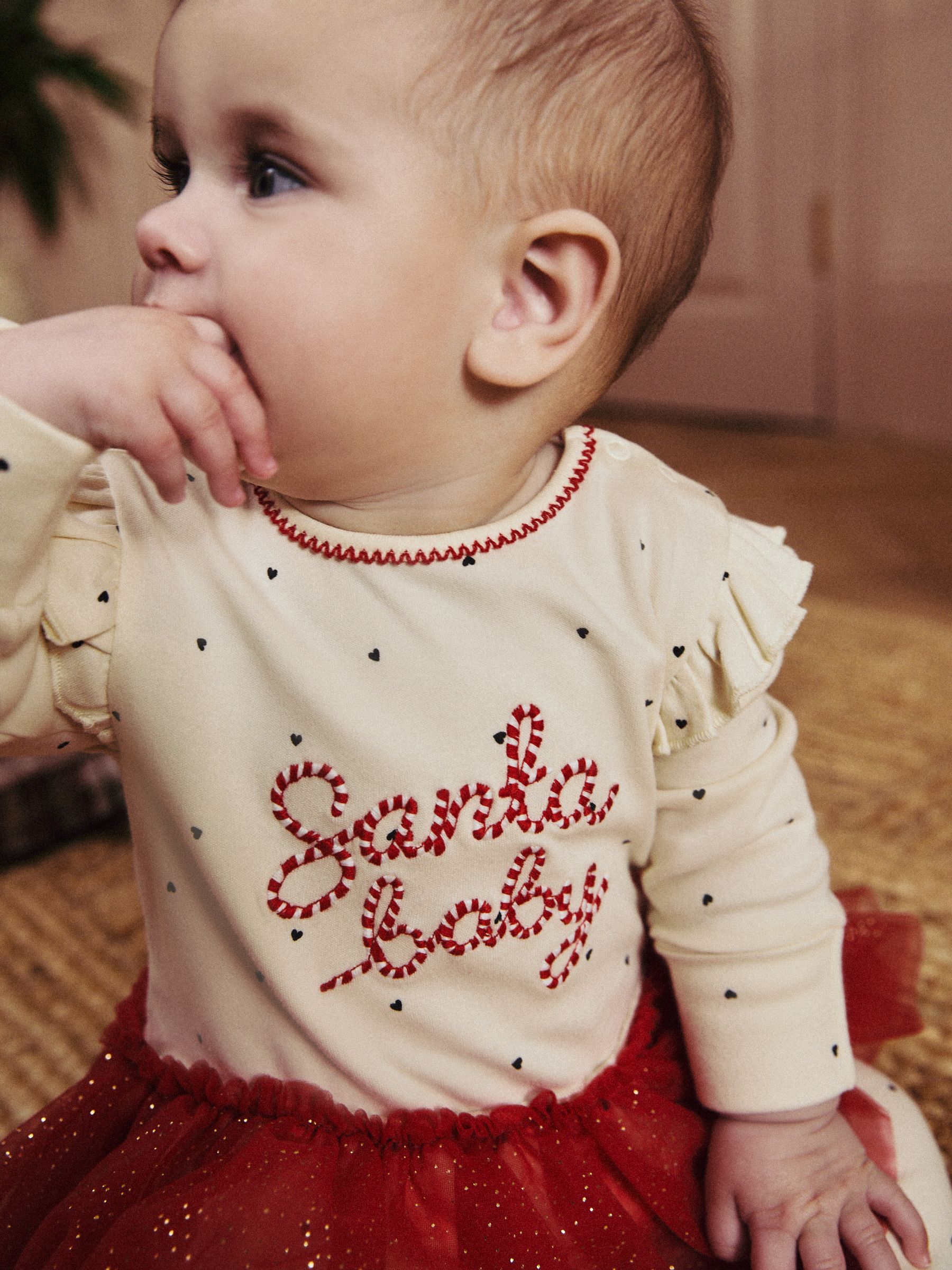 Acheter Rouge Cream Santa Dors bien Tutu de Noel bebe 0 mois 2 ans from Next Belgium
