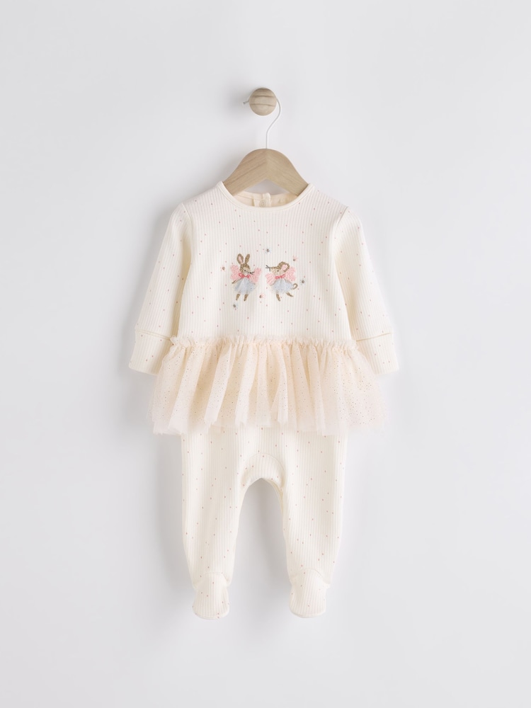 Pink/Fee - Weihnachtlicher Schlafanzug aus 100 % Baumwolle mit Tutu für Babys (0 M.–2 J.) - Bild 1 von 10 Pink/Fee - Weihnachtlicher Schlafanzug aus 100 % Baumwolle mit Tutu für Babys (0 M.–2 J.) - Bild 1 von 10