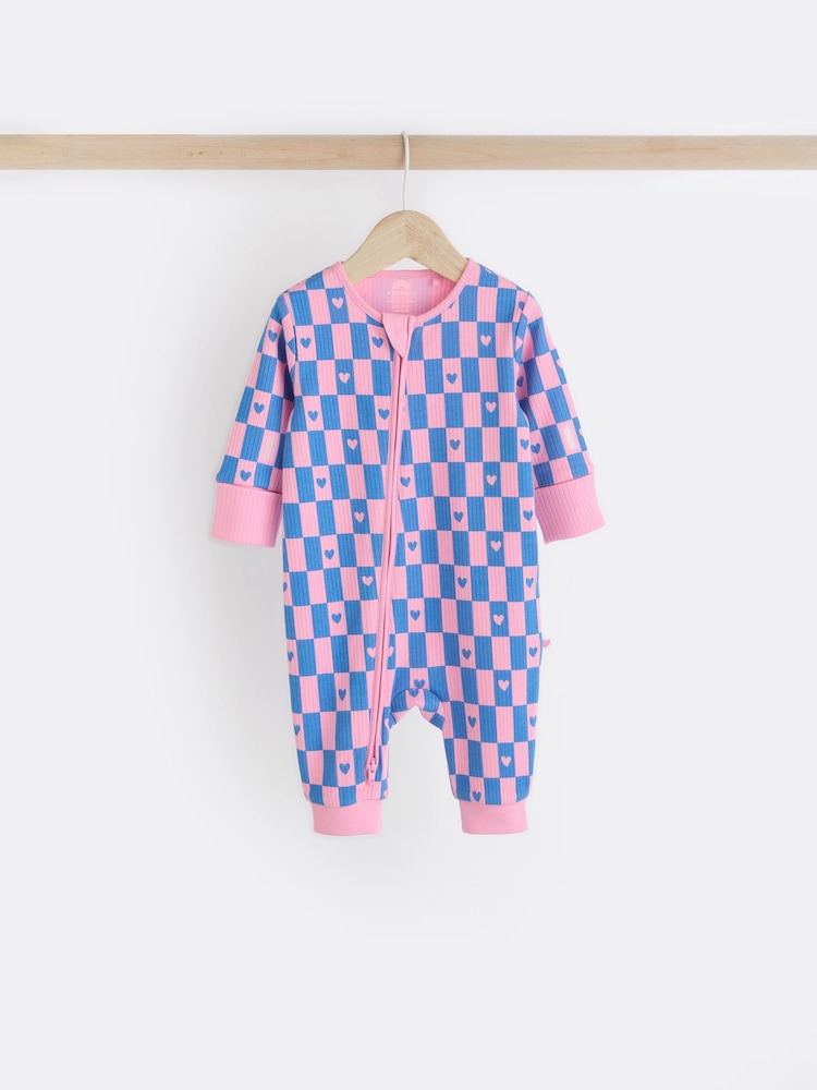Hell - Fußlose Baby-Schlafanzüge mit Zwei-Wege-Reißverschluss im 3er-Pack aus 100 % Baumwolle (0 Monate bis 2 Jahre) - Bild 2 von 12 Hell - Fußlose Baby-Schlafanzüge mit Zwei-Wege-Reißverschluss im 3er-Pack aus 100 % Baumwolle (0 Monate bis 2 Jahre) - Bild 2 von 12