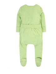 Frugi Grey Marl Easy Dressing Sleepsuit - Image 2 of 5