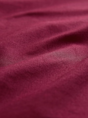 Burgundy Red Regular Fit Long Sleeve Oxford Shirt - Image 10 of 10