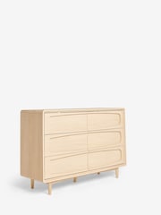 Light Natural Jude Oak Effect 6 Drawer Chest of Drawers - Image 7 of 10