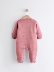 Pink 2.5 Tog Wadded Zip Sleepsuit - Image 2 of 8