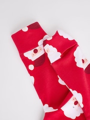 Red Baby Christmas Santa 100% Cotton Sleepsuit (0mths-2yrs) - Image 7 of 7