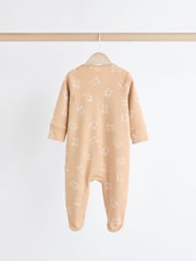 Neutrale Farbe - Baby Bear 100 % Baumwoll-Schlafanzüge im 3er-Pack (0-2 Jahre) - Bild 5 von 11