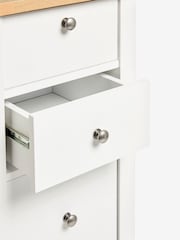 Chalk Malvern Paint Effect 5 Drawer Chest of Drawers - Image 12 of 12
