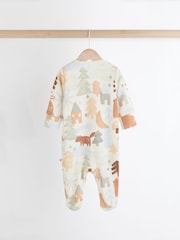 Multi Baby Christmas Character 100% Cotton Sleepsuit (0mths-2yrs) - Image 4 of 11