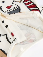 Ecru Baby Christmas Character 100% Cotton Sleepsuit (0mths-3yrs) - Image 11 of 11
