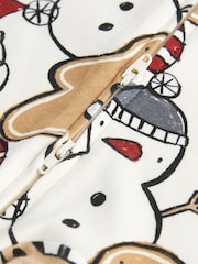 Ecru Baby Christmas Character 100% Cotton Sleepsuit (0mths-3yrs) - Image 9 of 11