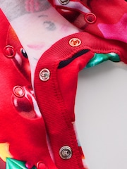 Red Baby Christmas Character 100% Cotton Sleepsuit (0mths-3yrs) - Image 10 of 11