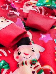 Red Baby Christmas Character 100% Cotton Sleepsuit (0mths-3yrs) - Image 9 of 11