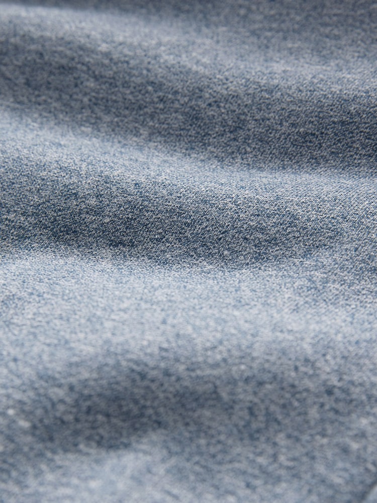 Denim - Hoodie mit Reißverschluss und Borg-Fleece-Futter - Bild 12 von 12 Denim - Hoodie mit Reißverschluss und Borg-Fleece-Futter - Bild 12 von 12