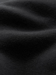 Black Borg Fleece Lined Zip Up Hoodie - Image 13 of 13