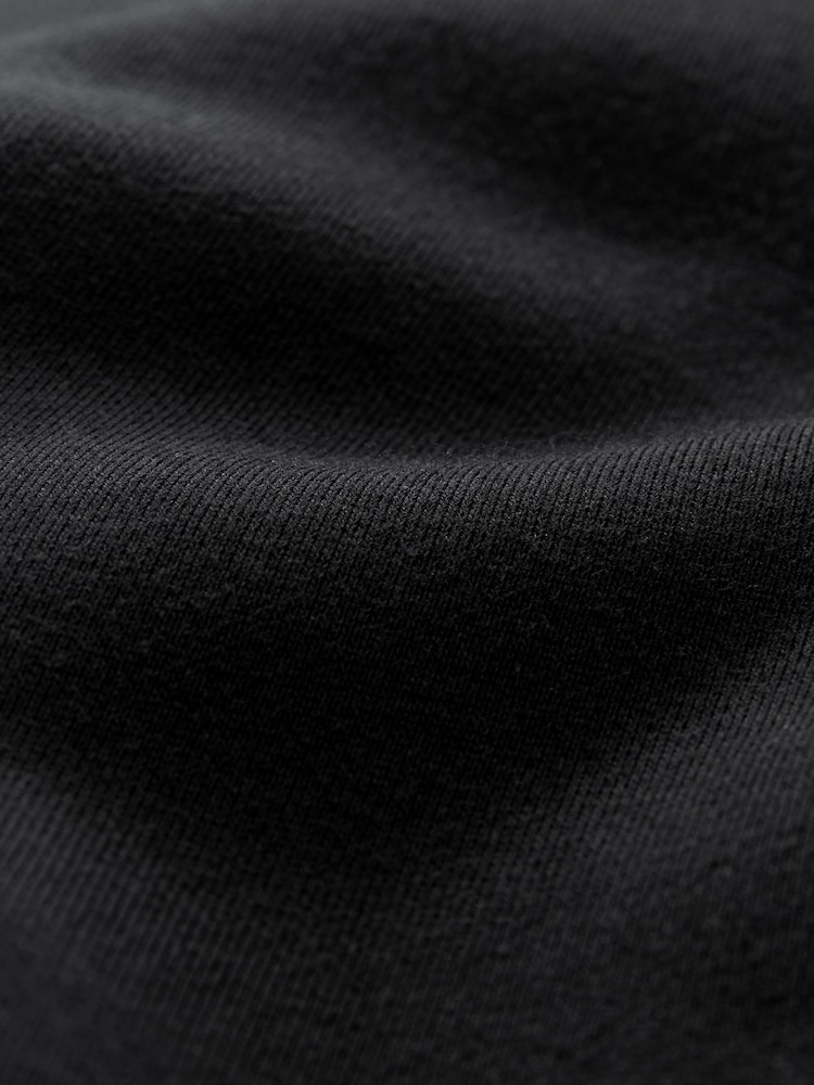 Schwarz - Hoodie mit Reißverschluss und Borg-Fleece-Futter - Bild 13 von 13 Schwarz - Hoodie mit Reißverschluss und Borg-Fleece-Futter - Bild 13 von 13