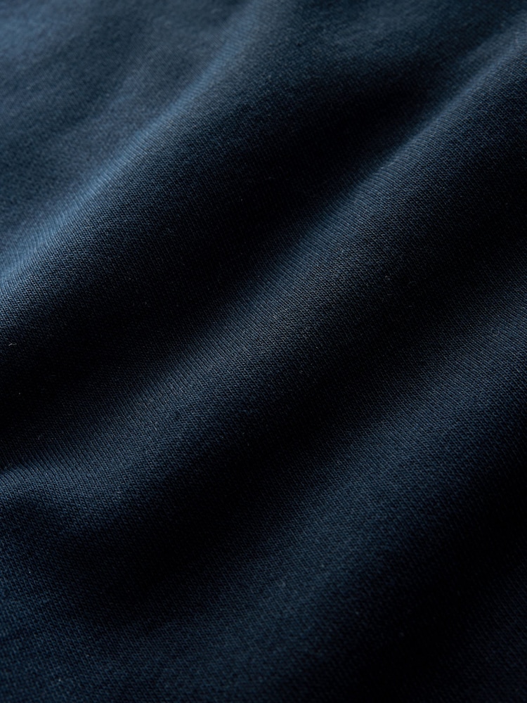 Navy Blue Skinny Fit Cotton Rich Jersey Joggers - Image 10 of 10