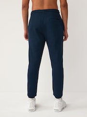 Navy Blue Skinny Fit Cotton Rich Jersey Joggers - Image 3 of 10