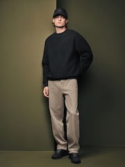 Black Borg Fleece Sweatshirt - Image 2 of 7