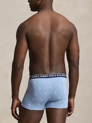 Polo Ralph Lauren Blue Classic Trunks 5 Pack - Image 3 of 9