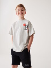 Baker by Ted Baker 100% Cotton Graffiti T-Shirt - Image 1 of 10