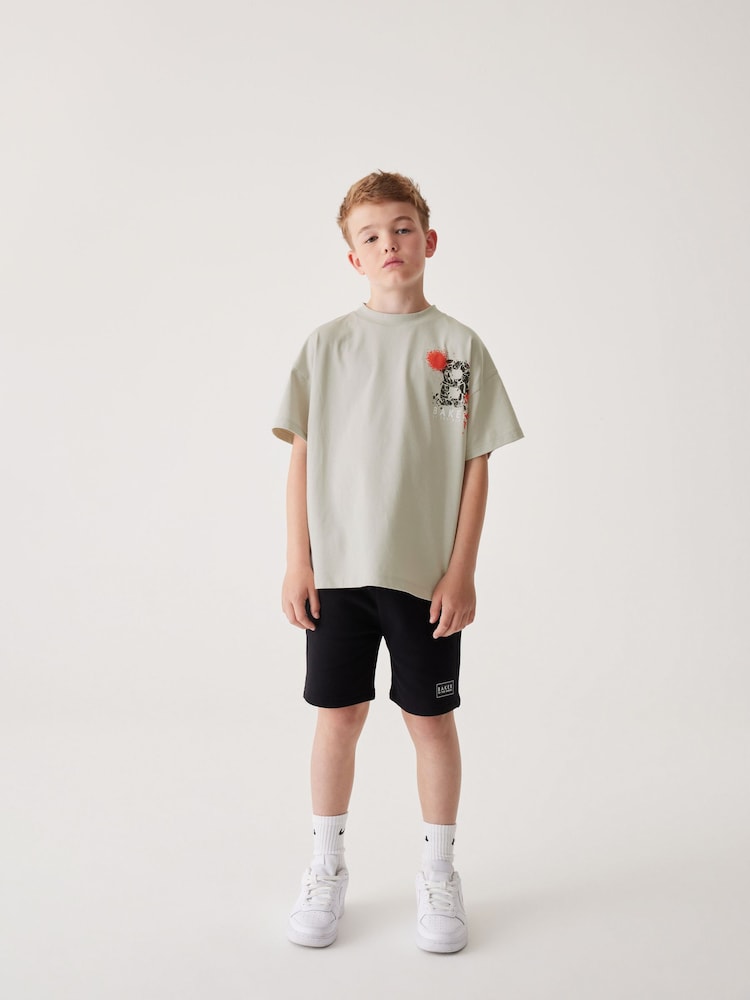 Baker by Ted Baker 100% Cotton Graffiti T-Shirt - Image 2 of 10