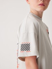 Baker by Ted Baker 100% Cotton Graffiti T-Shirt - Image 6 of 10