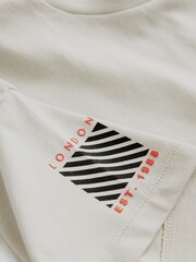 Baker by Ted Baker 100% Cotton Graffiti T-Shirt - Image 7 of 10