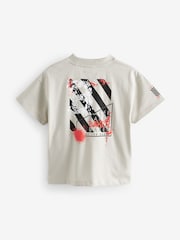 Baker by Ted Baker 100% Cotton Graffiti T-Shirt - Image 8 of 10