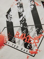 Baker by Ted Baker 100% Cotton Graffiti T-Shirt - Image 9 of 10