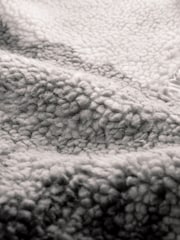 Grey Printed Quarter Zip Neck Fleece - Image 10 of 12