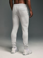 Grey Skinny Fit Cotton Rich Jersey Joggers - Image 3 of 7