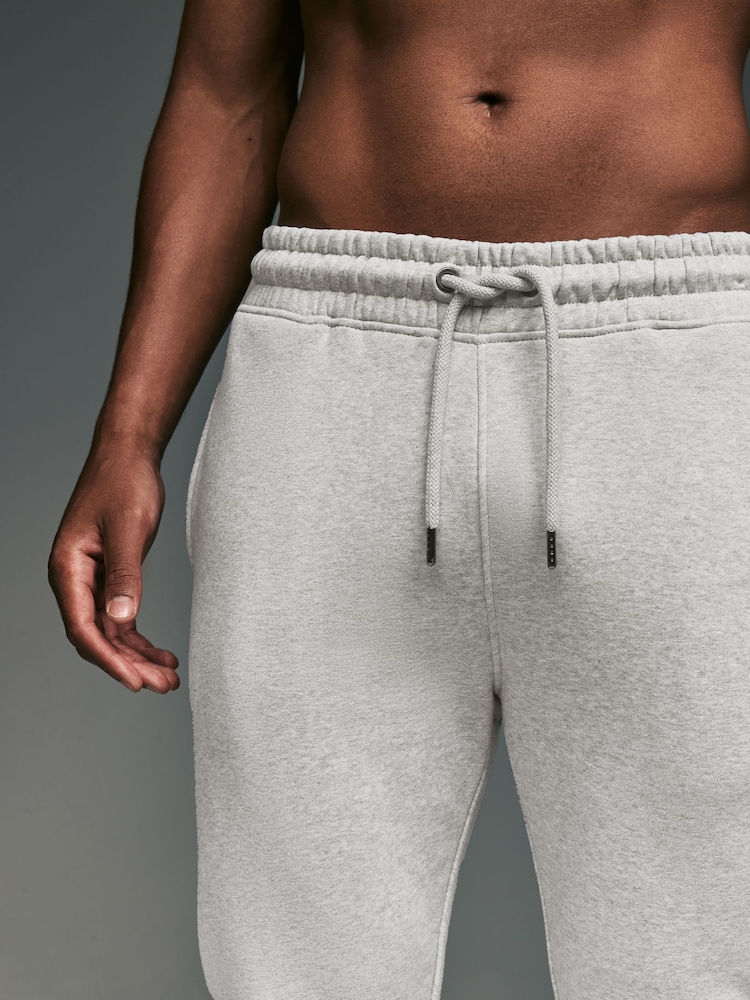 Grey Skinny Fit Cotton Rich Jersey Joggers - Image 4 of 7