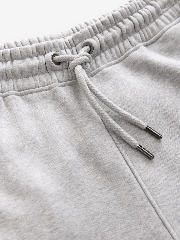 Grey Skinny Fit Cotton Rich Jersey Joggers - Image 6 of 7