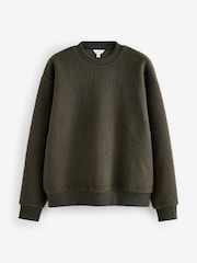 Green Borg Fleece Sweatshirt - Image 5 of 7