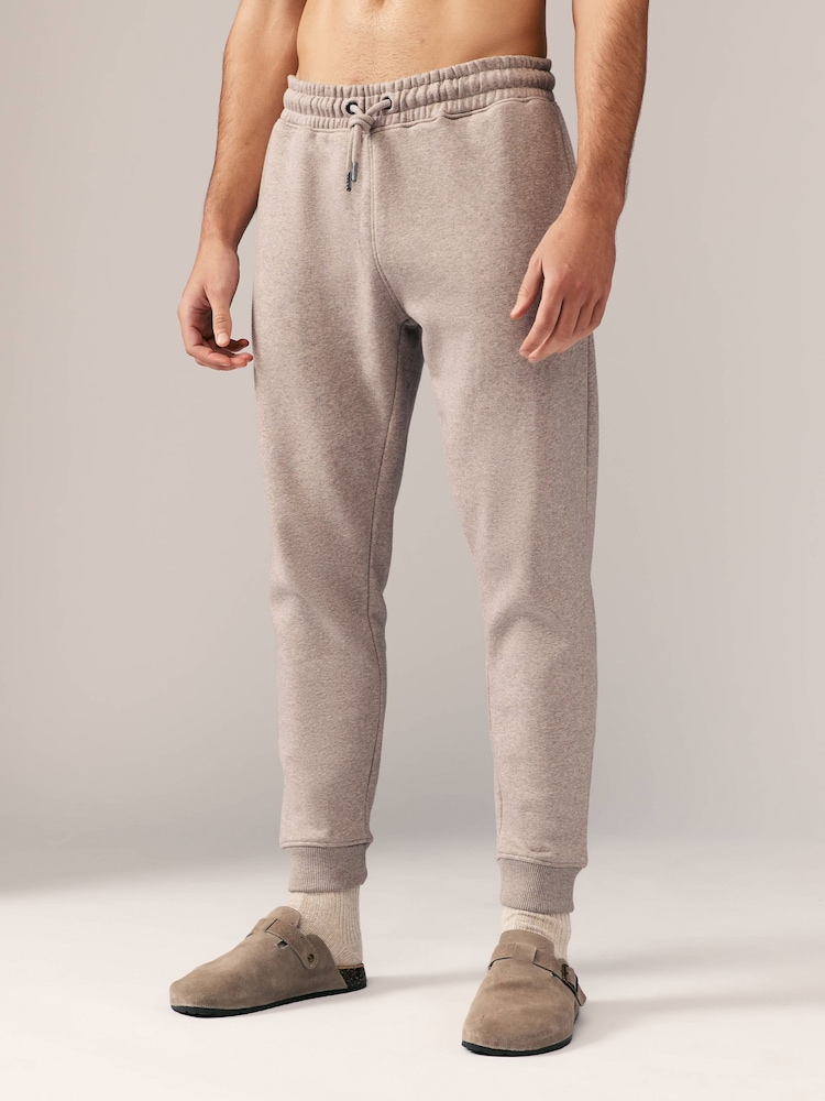 Neutral Slim Fit Cotton Rich Jersey Joggers - Image 1 of 9