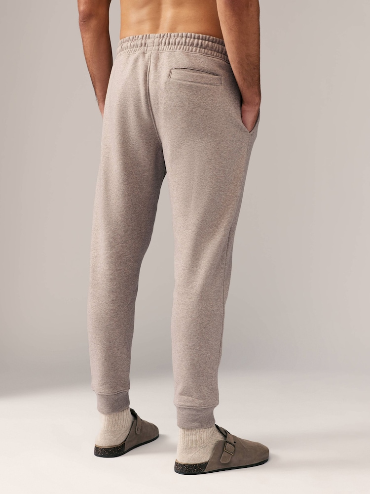 Neutral Slim Fit Cotton Rich Jersey Joggers - Image 2 of 9