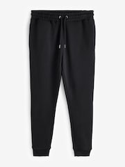 Black Skinny Fit Cotton Rich Jersey Joggers - Image 7 of 9