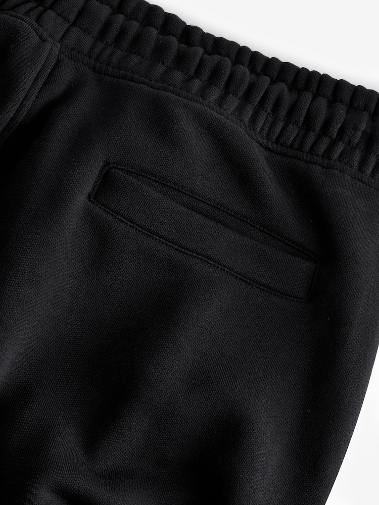 Black Skinny Fit Cotton Rich Jersey Joggers - Image 9 of 9